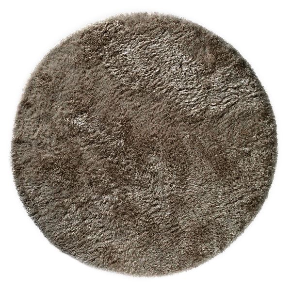 Plush Circle - Taupe